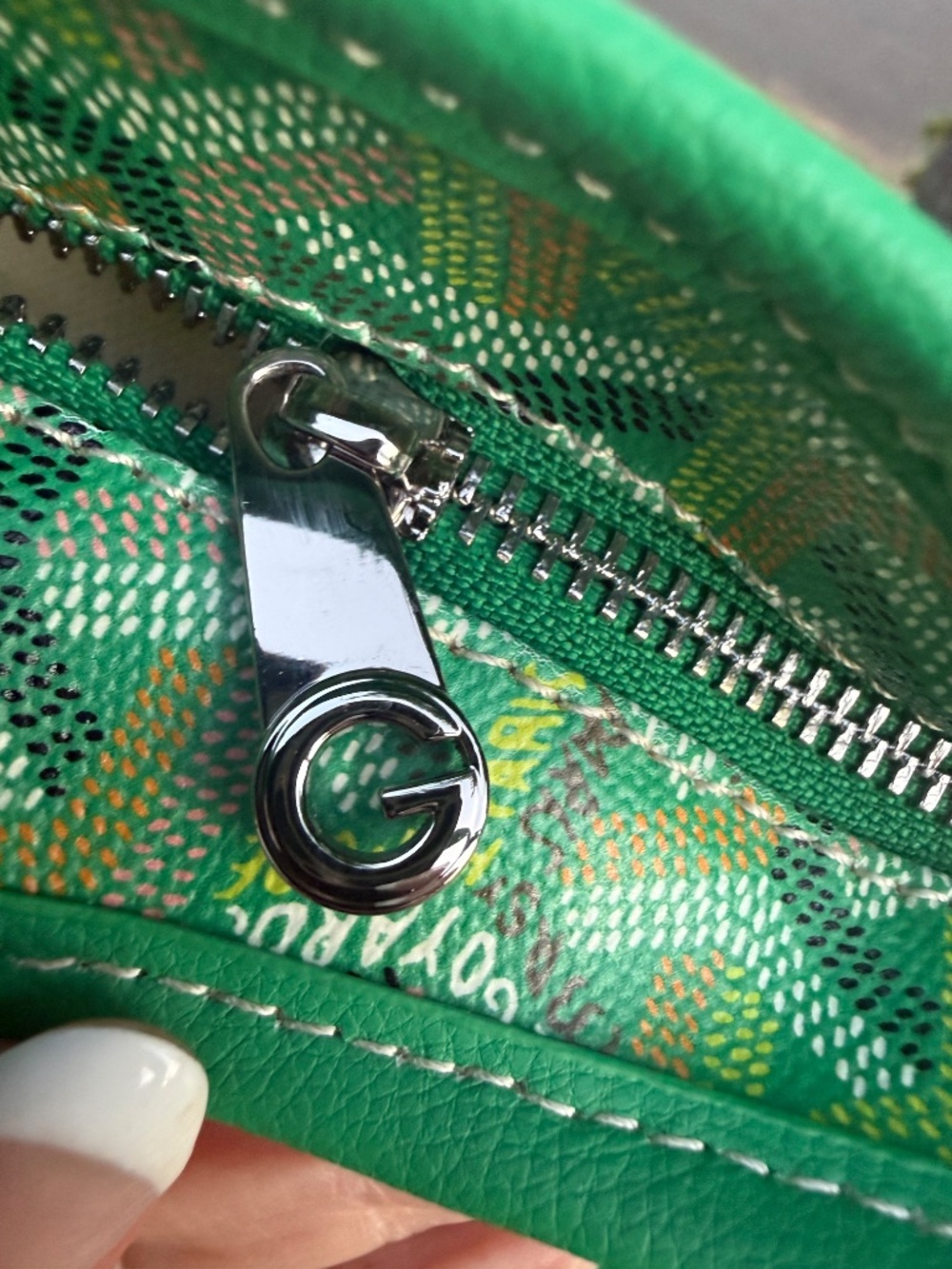 Goyard Meadow Green Boheme PM Hobo Bag - Read Description - Picture 3 of 13